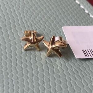 14k Gold Starfish Earrings Saks Off Fifth